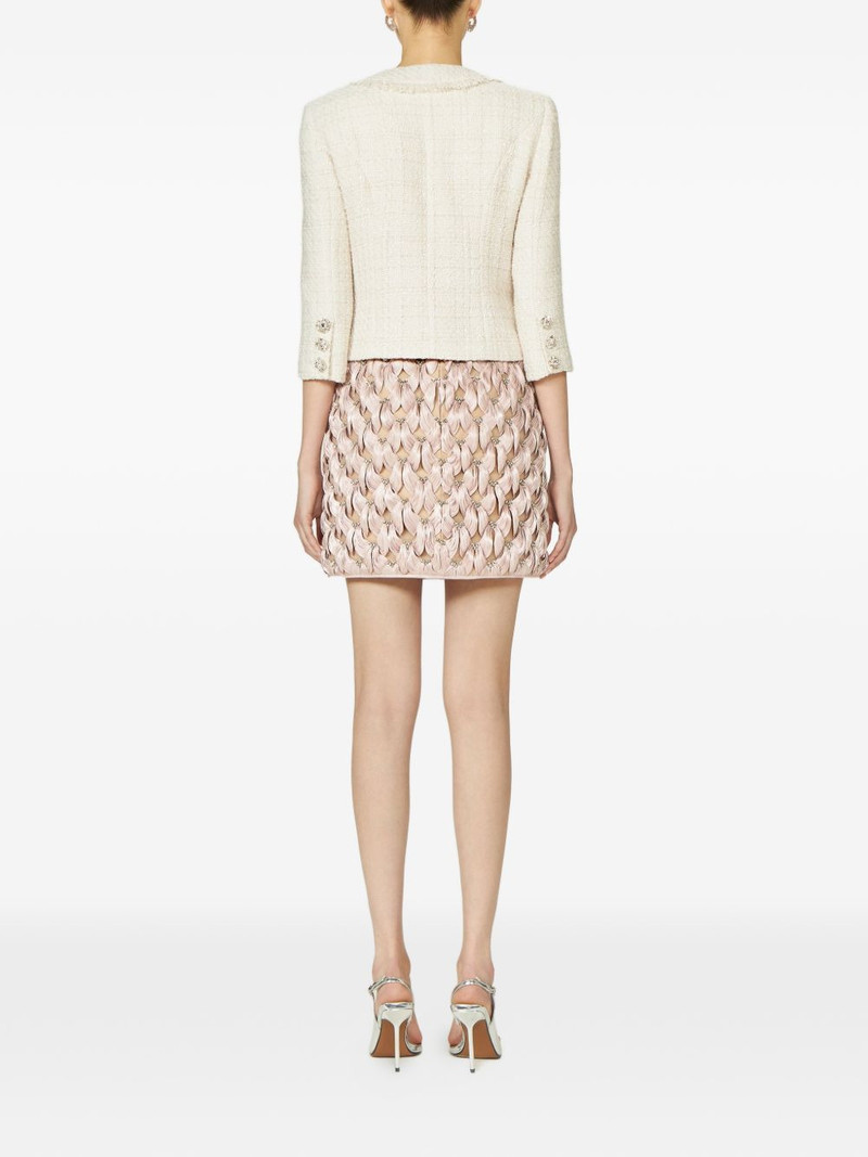 Macie crystal-button cropped jacket 3
