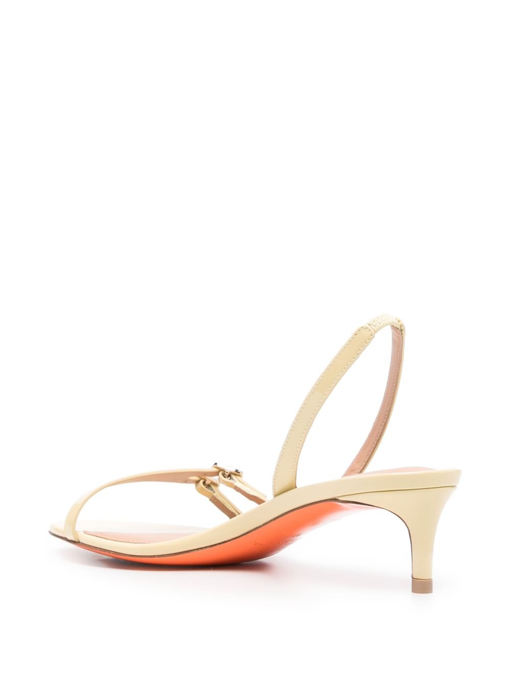 50mm leather sandals - 3