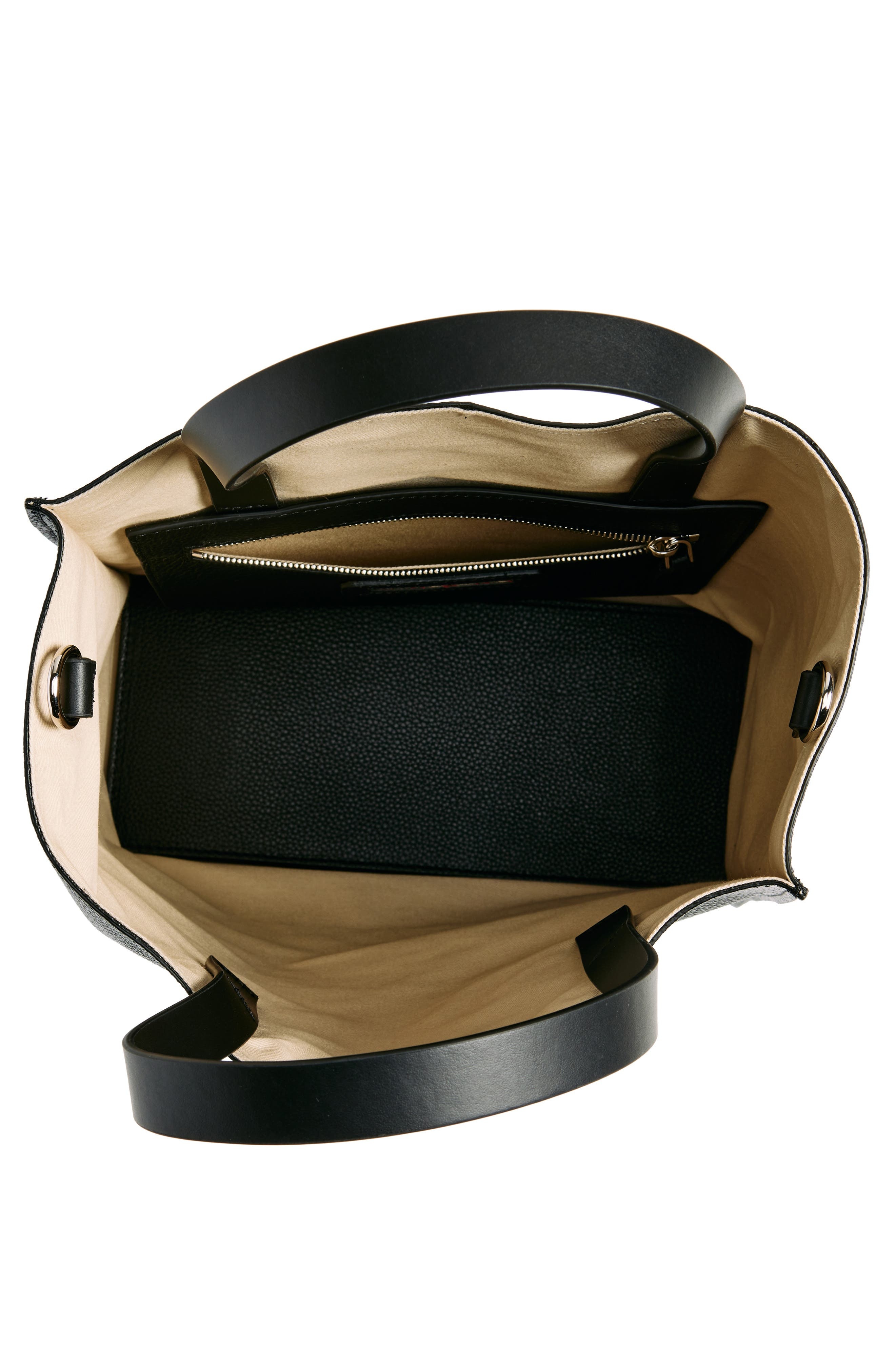 Marni Museo Small Soft Leather Tote in Black at Nordstrom - 5