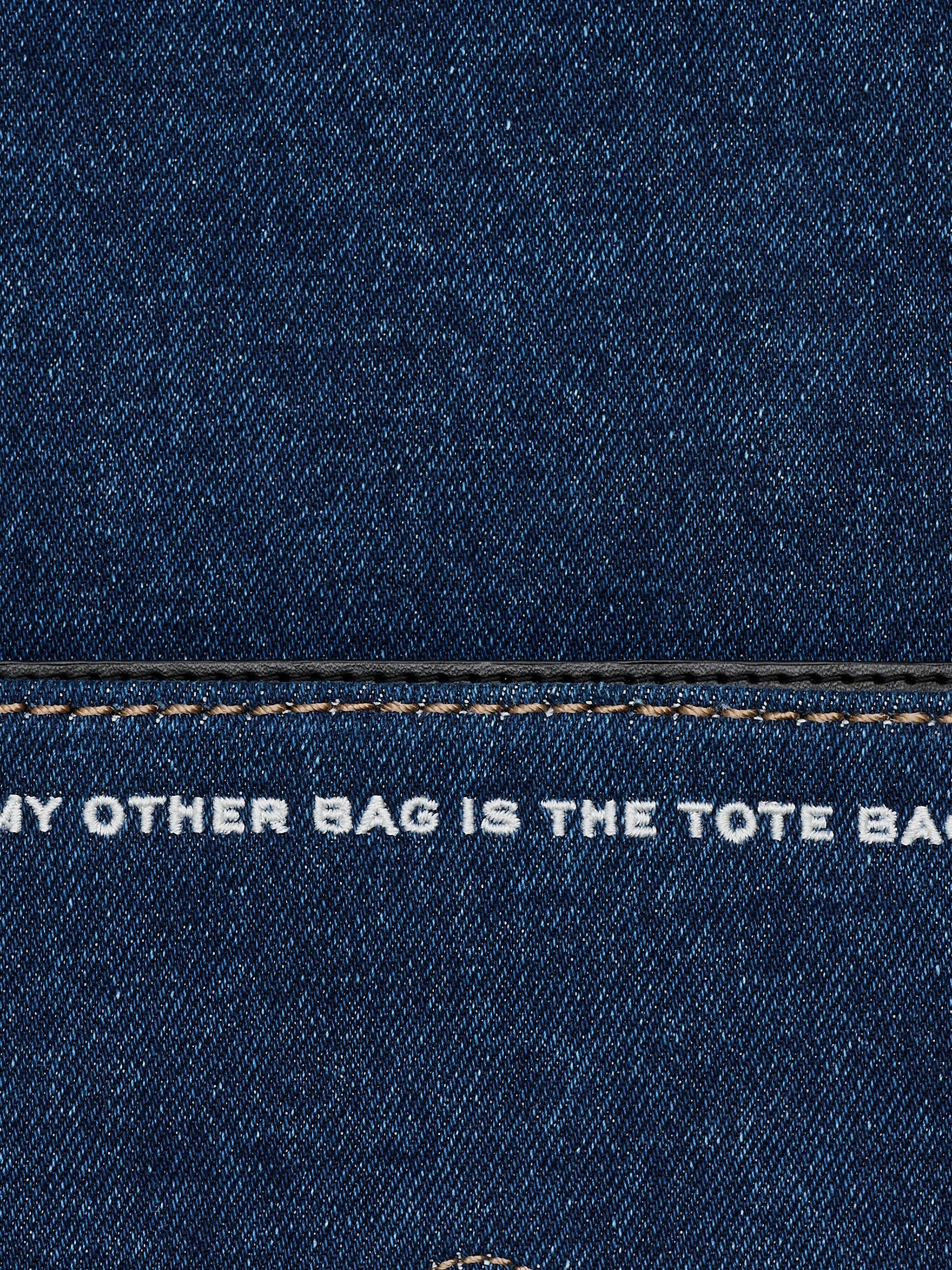 MARC JACOBS - Women The Mini Denim Chain Items SLG Bag - 7