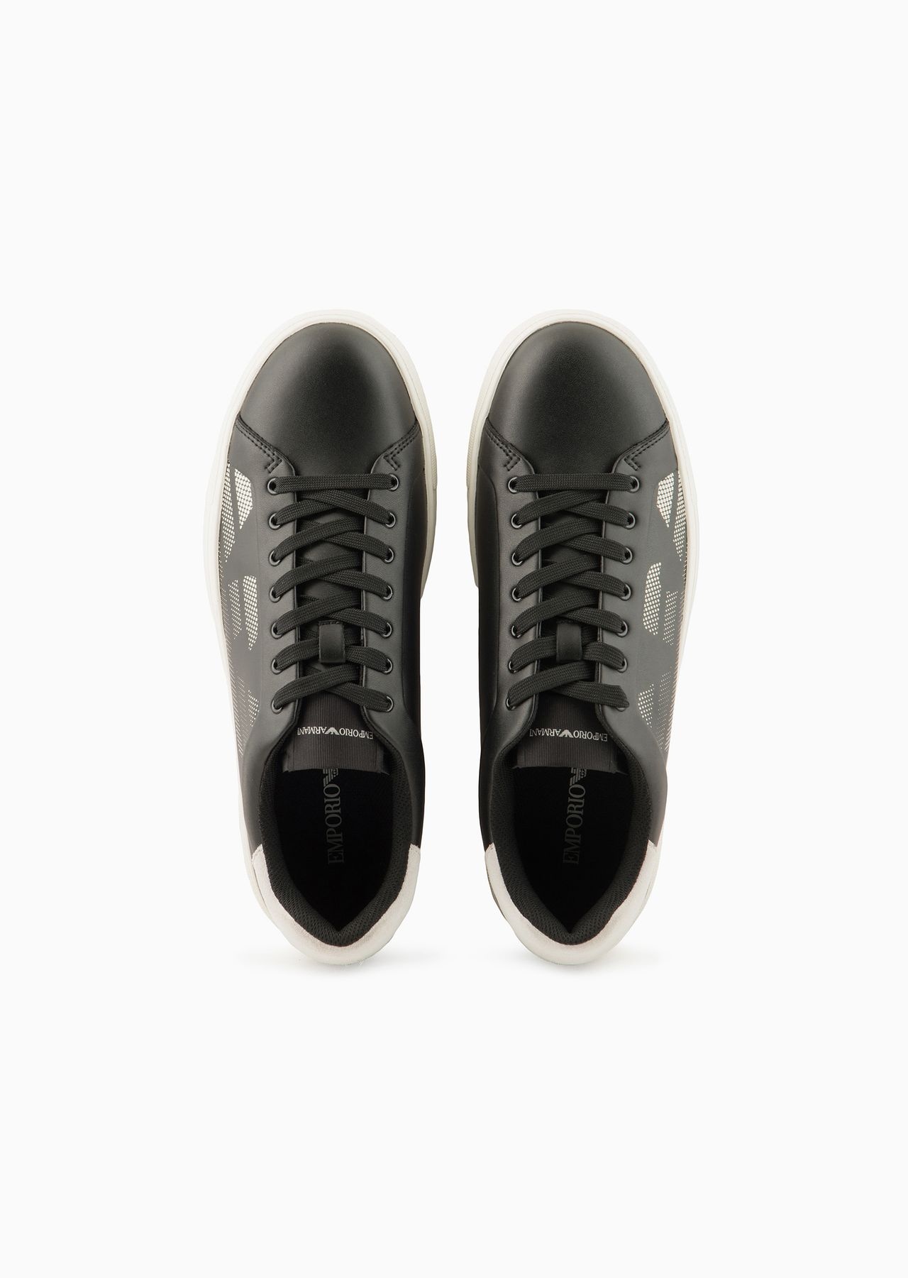 ASV regenerated-leather sneakers with gradient eagle - 3