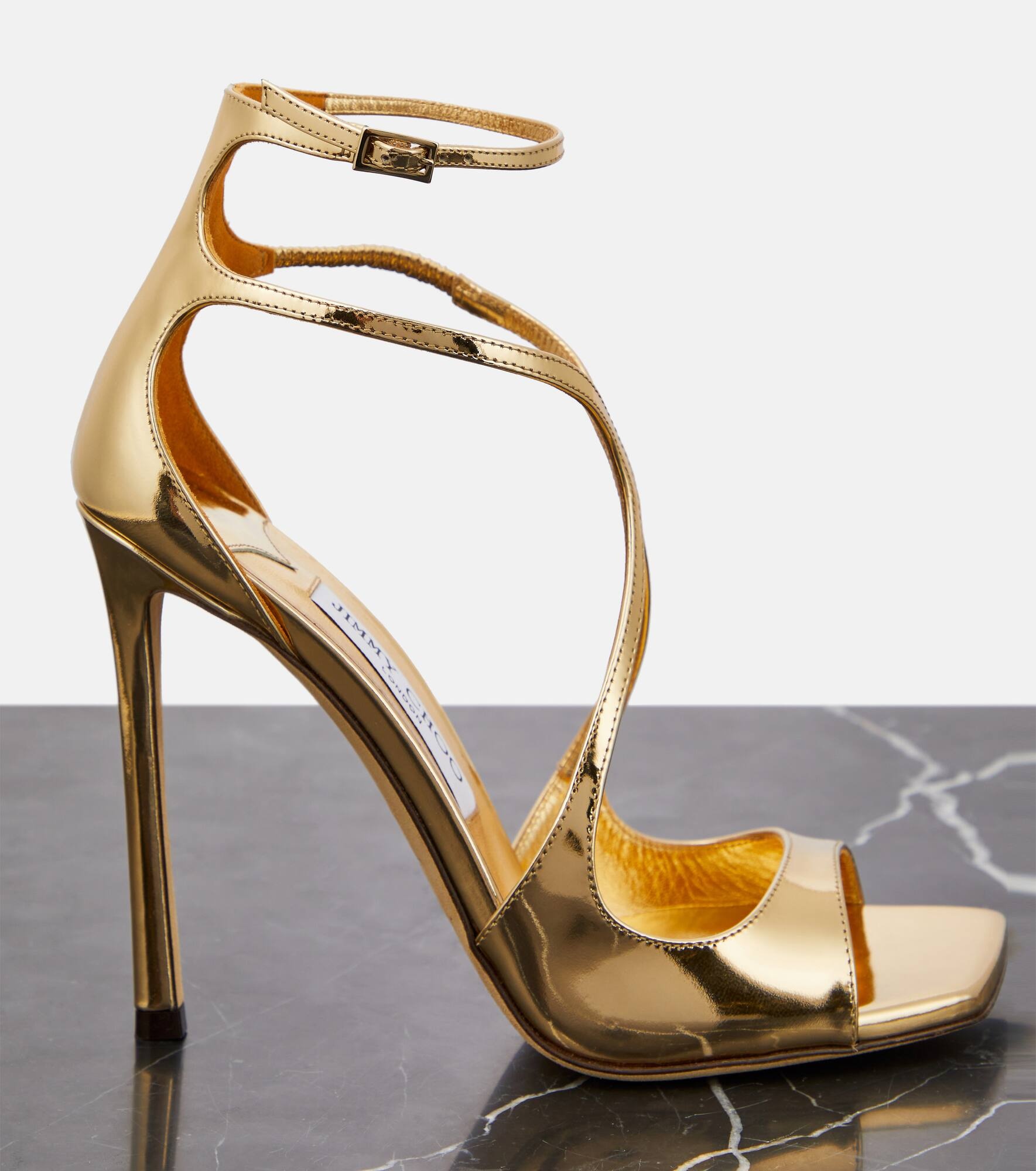 Azia 110 patent leather sandals - 5