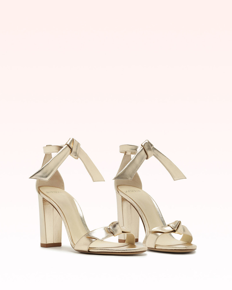 ALEXANDRE BIRMAN CLARITA BLOCK 90 METALLIC GOLDEN outlook