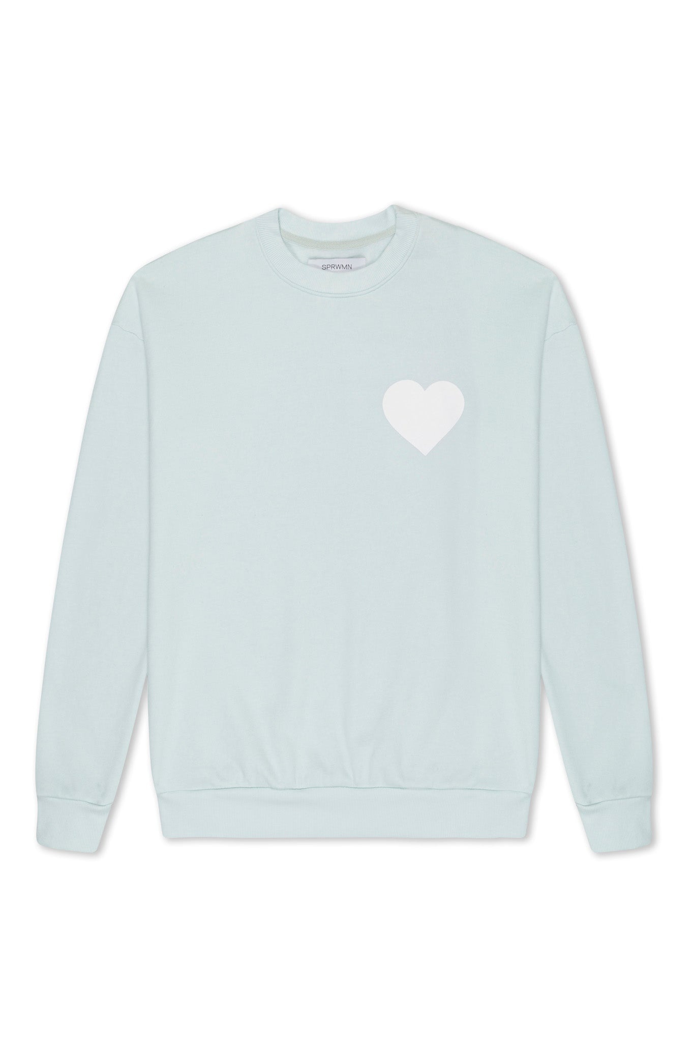 BABY BLUE HEART SWEATSHIRT - 4