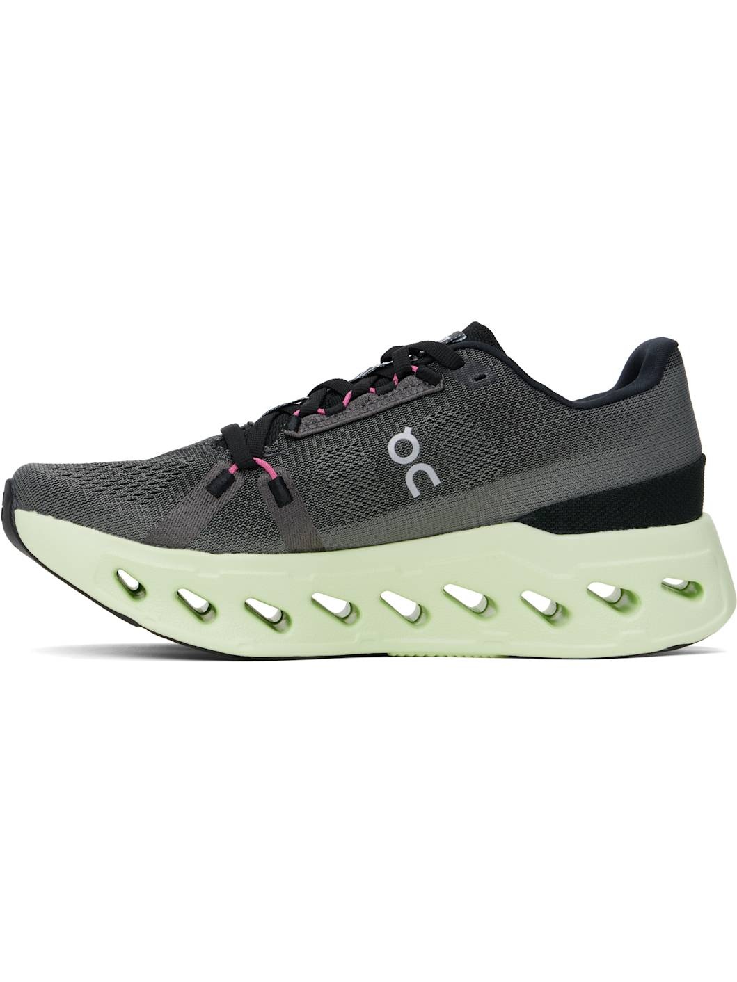 Gray & Green Cloudeclipse Sneakers - 3