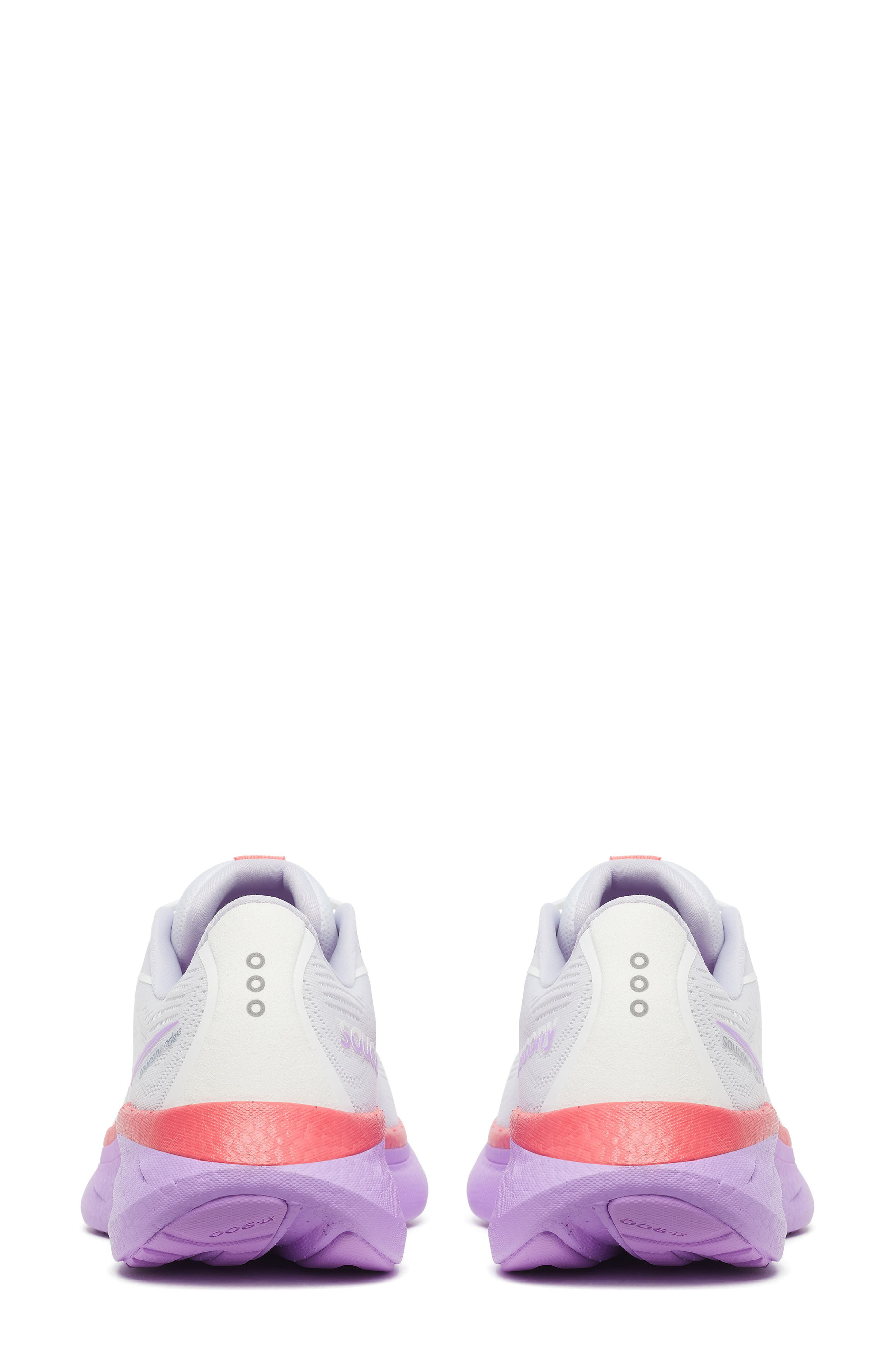 Saucony Ride 18 Running Shoe in White/Coral at Nordstrom - 2