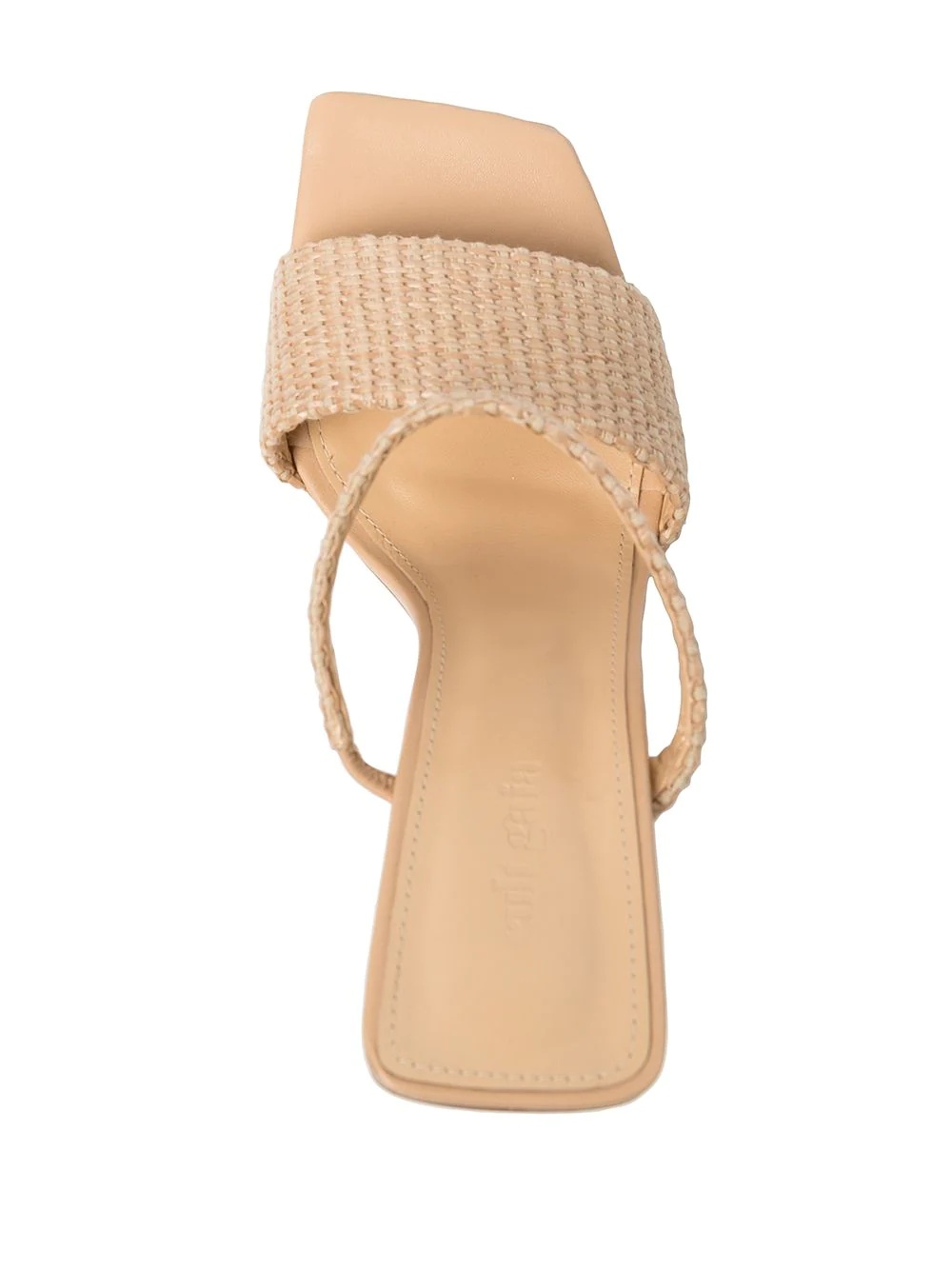 Rene 100mm geometric-heel sandals - 4