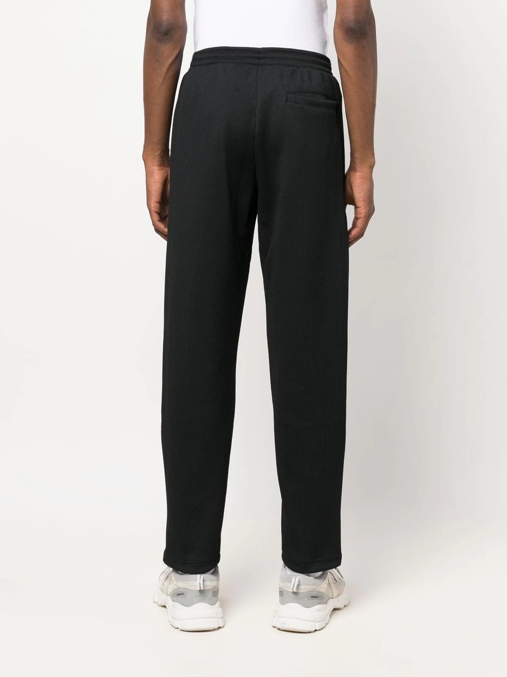 elasticated track pants - 4