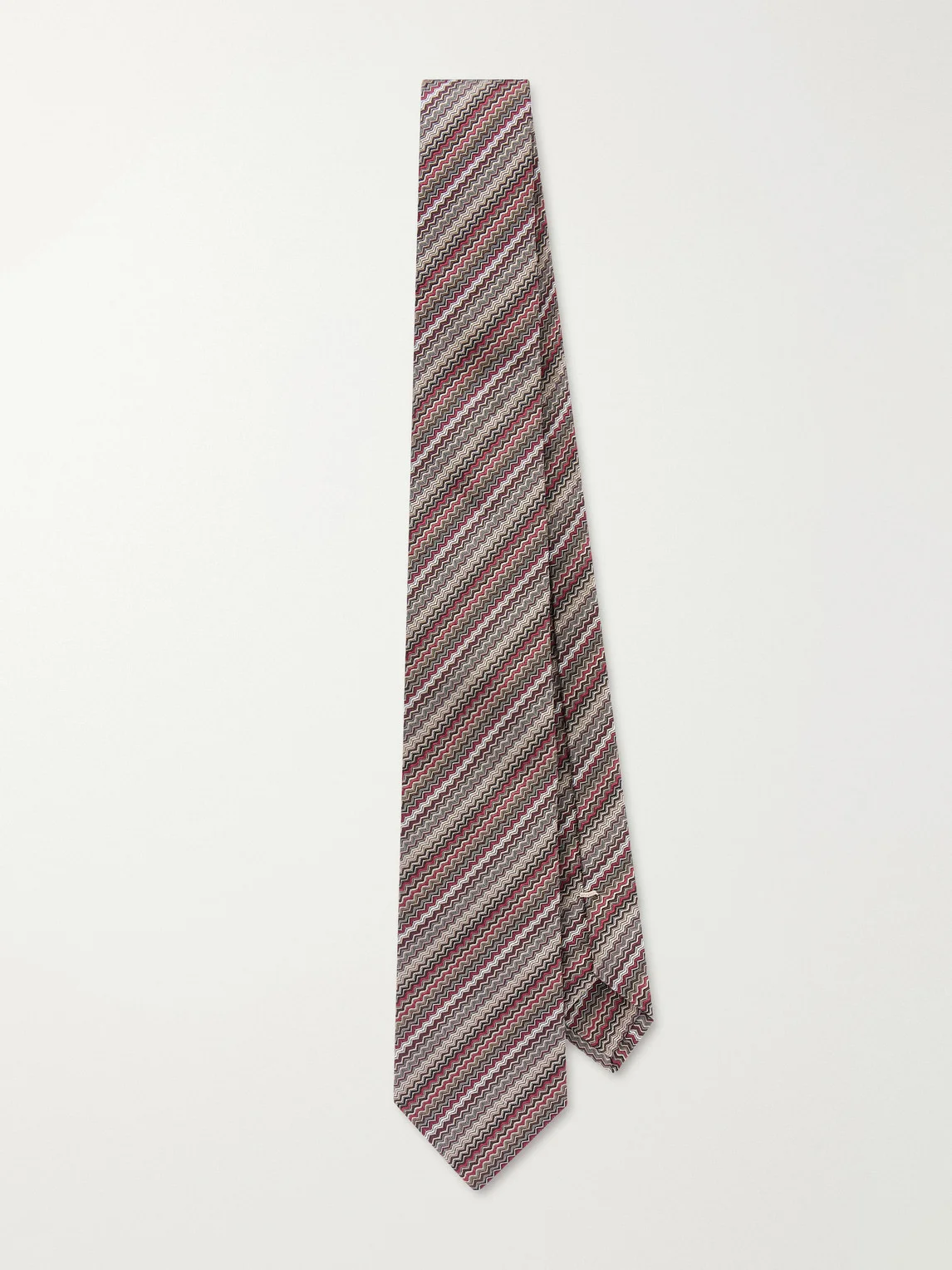 7cm Crochet-Knit Silk Tie - 1