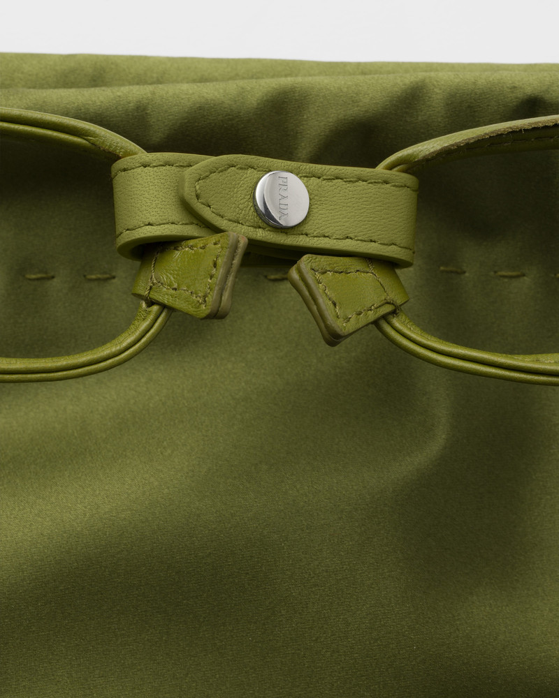 Prada Wish silk duchesse pouch 5