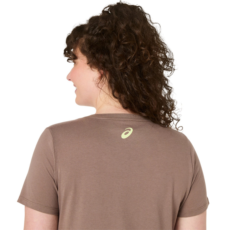 WOMEN'S ASICS STRIPES V-NECK 5