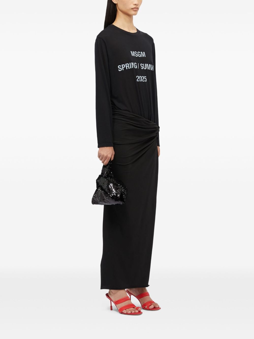 slogan-print cotton T-shirt - 2