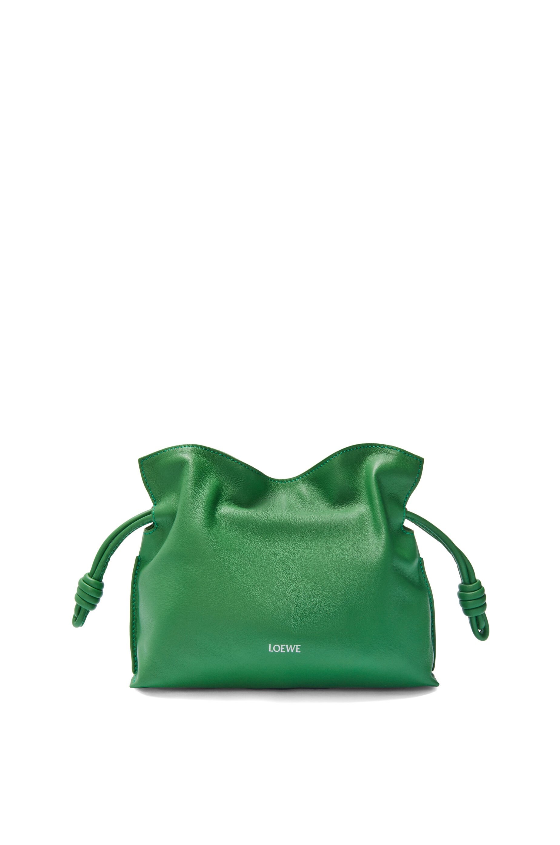 セール！ LOEWE 数量限定 FLAMENCO CLUTCH バッグ ナパカーフ Medium Flamenco clutch in nappa calfskin Green - LOEWE