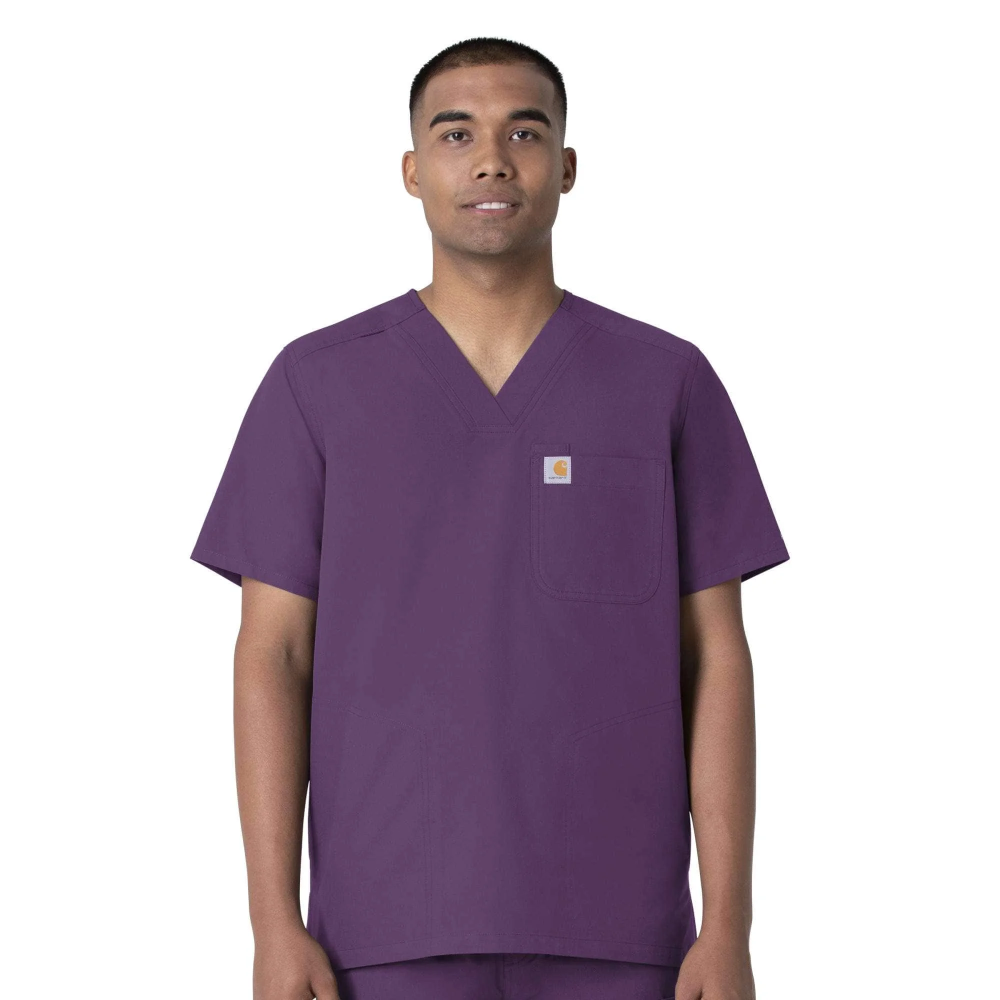Force Essentials V-Neck Shirttail Scrub Top - 1