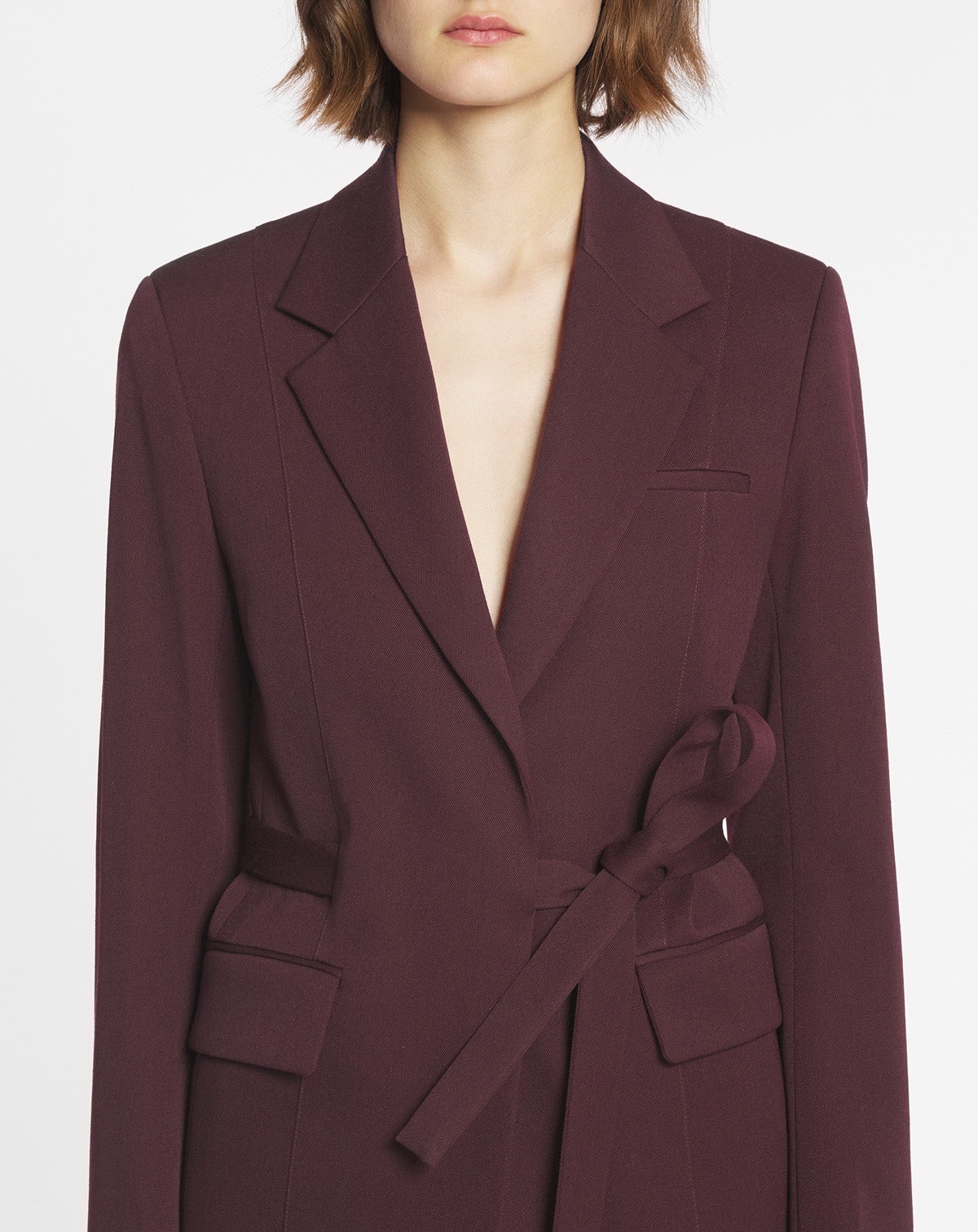 BELTED JACKET - 5
