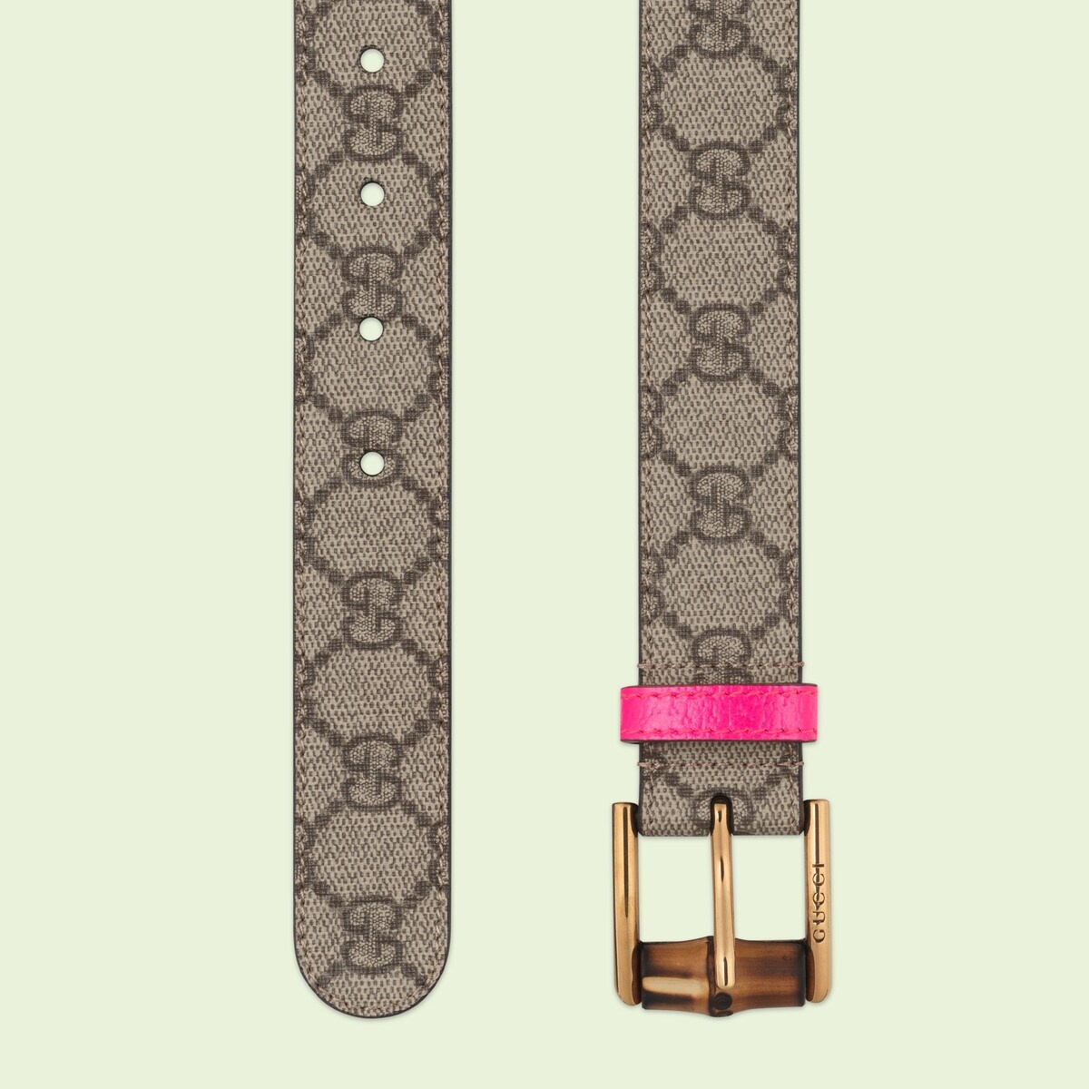 Belt with bamboo buckle - 2