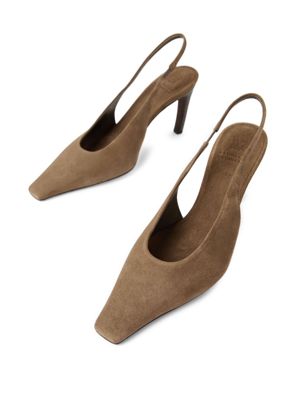 80mm suede pumps - 4