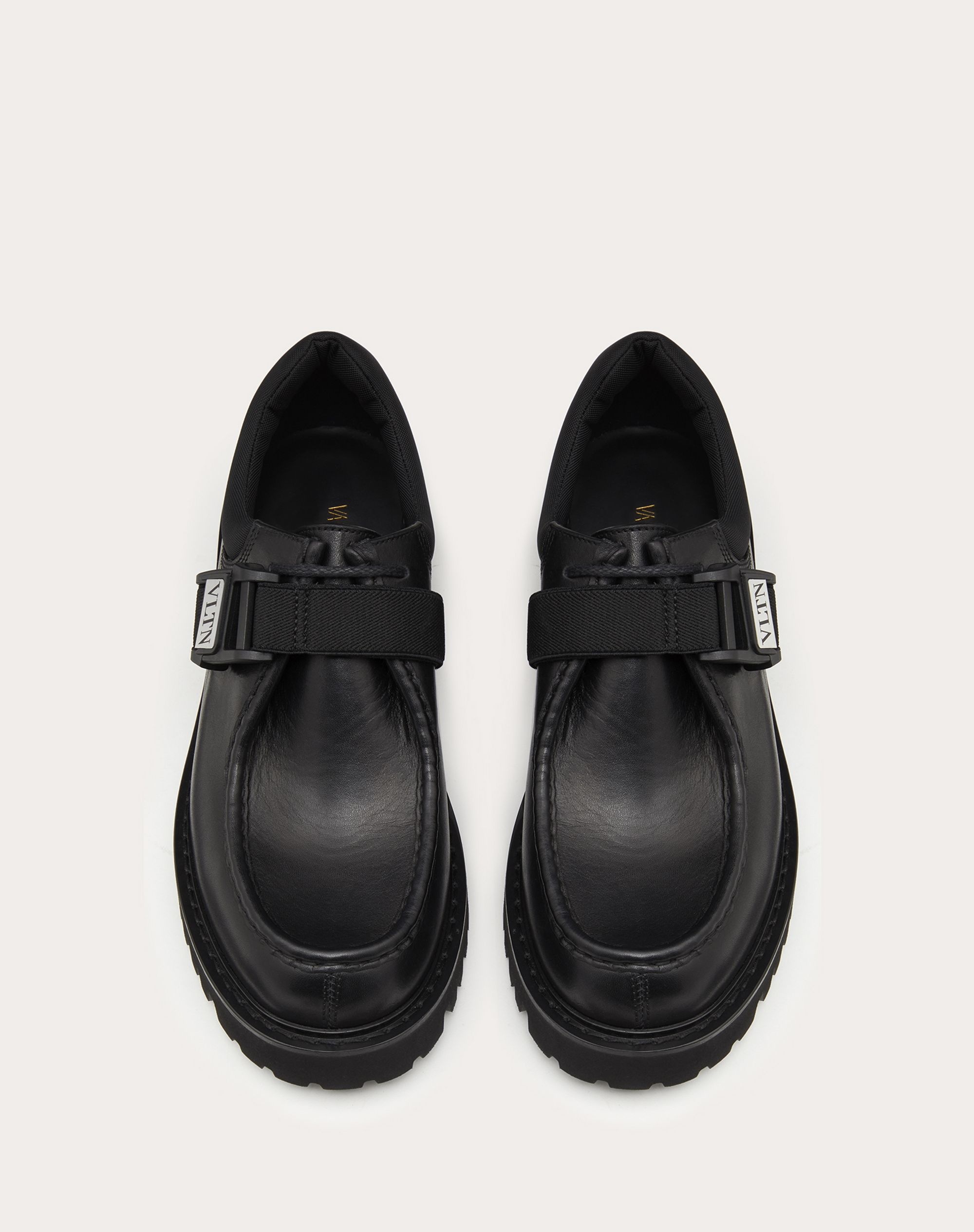 Calfskin Derby with VLTN Buckle - 4