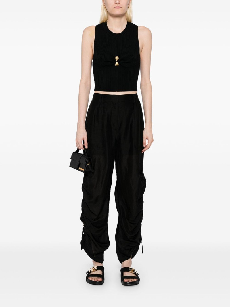 Aje. focal knit top outlook
