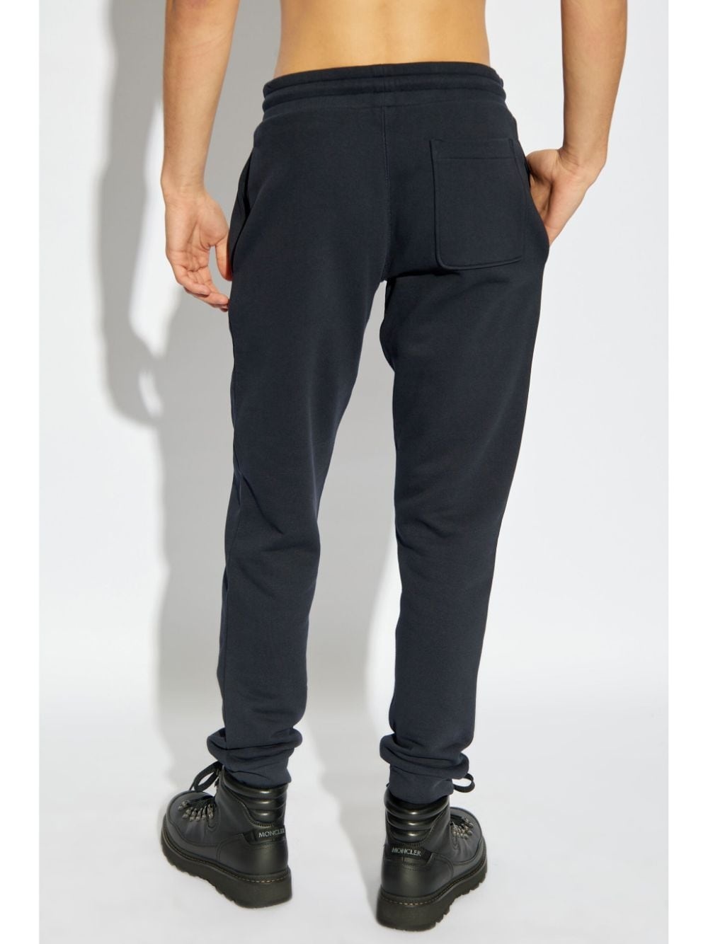 logo patch track pants - 4