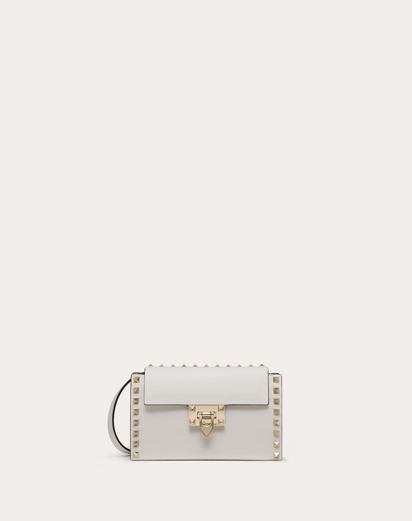 Rockstud Grainy Calfskin Crossbody Bag - 1