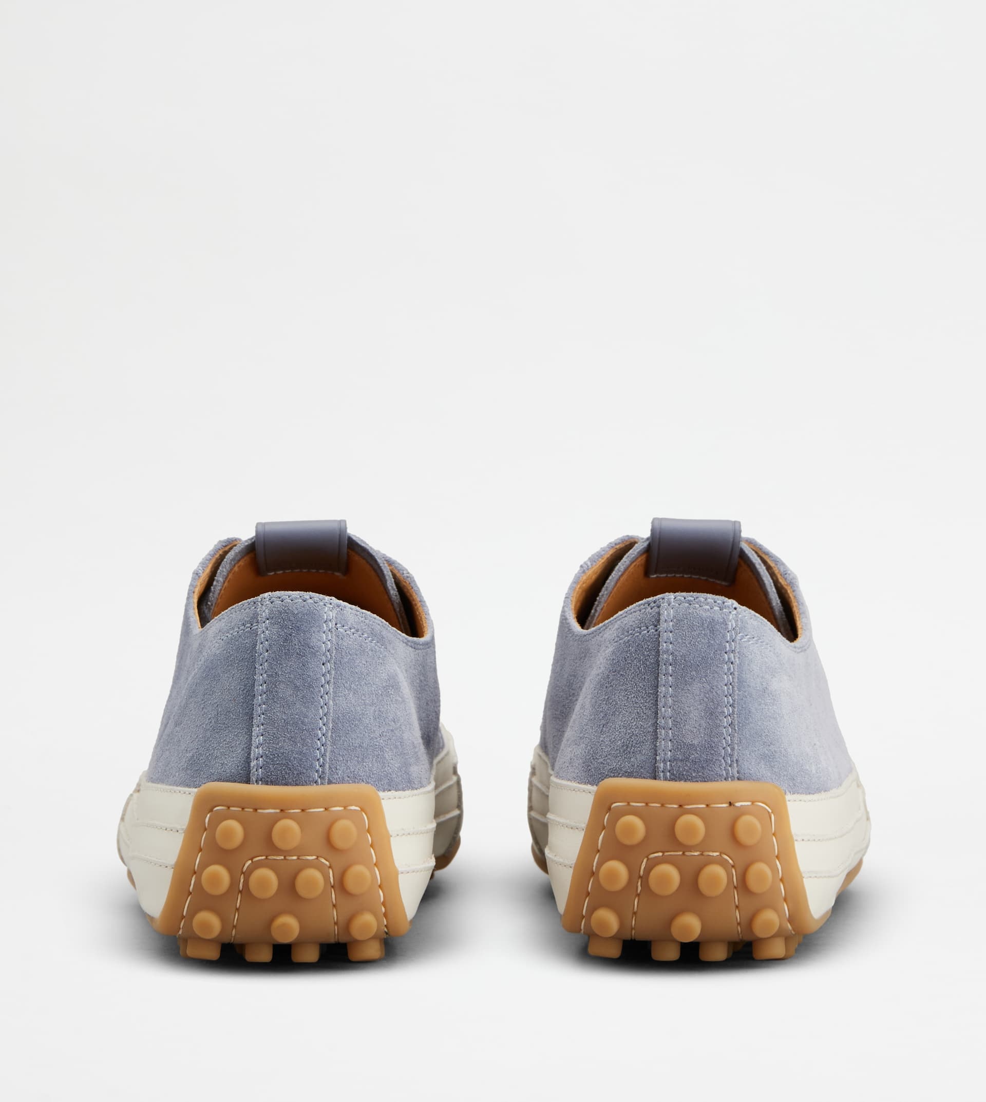 SNEAKERS IN SUEDE - LIGHT BLUE - 3