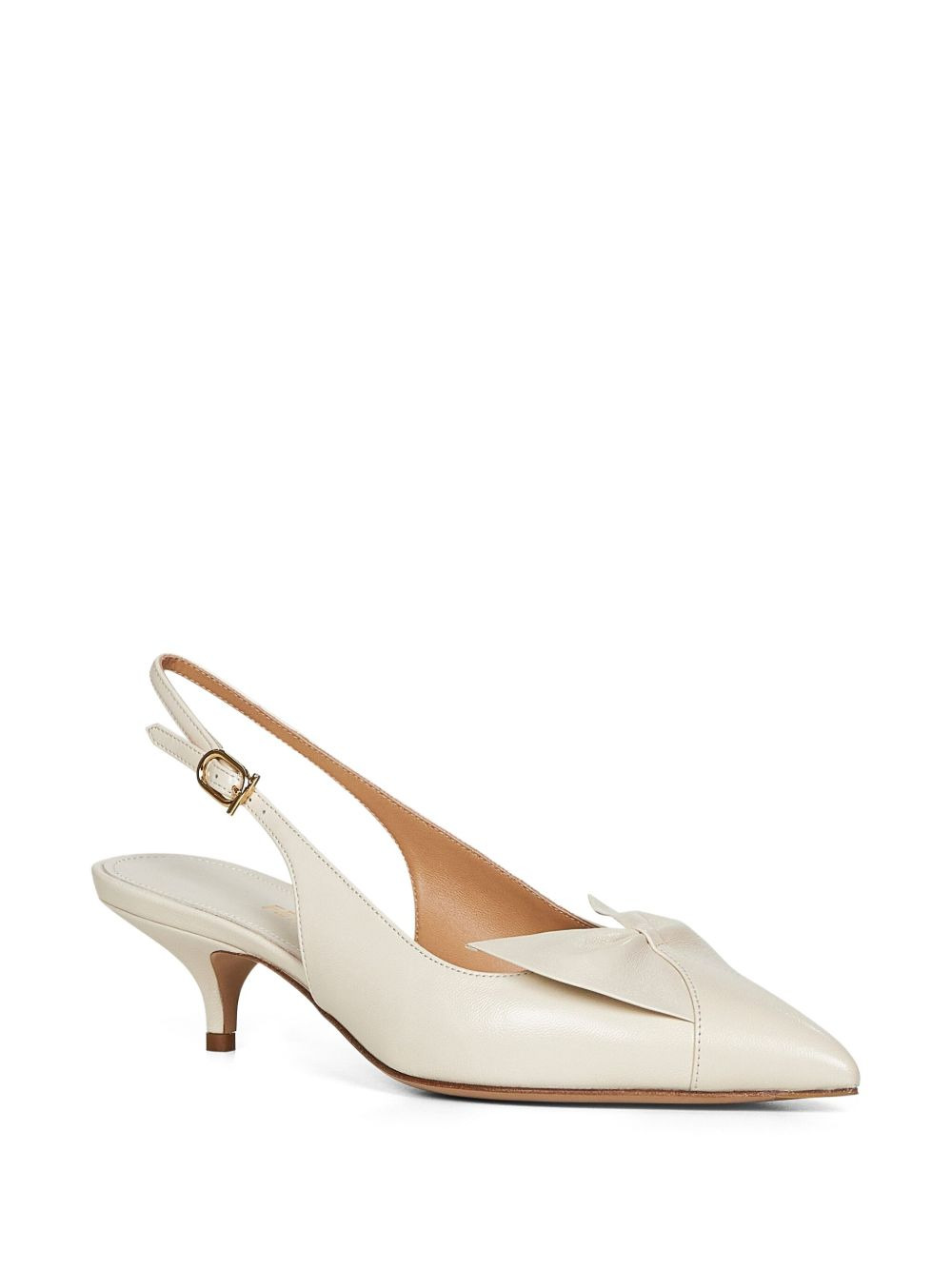 40mm leather pumps - 2