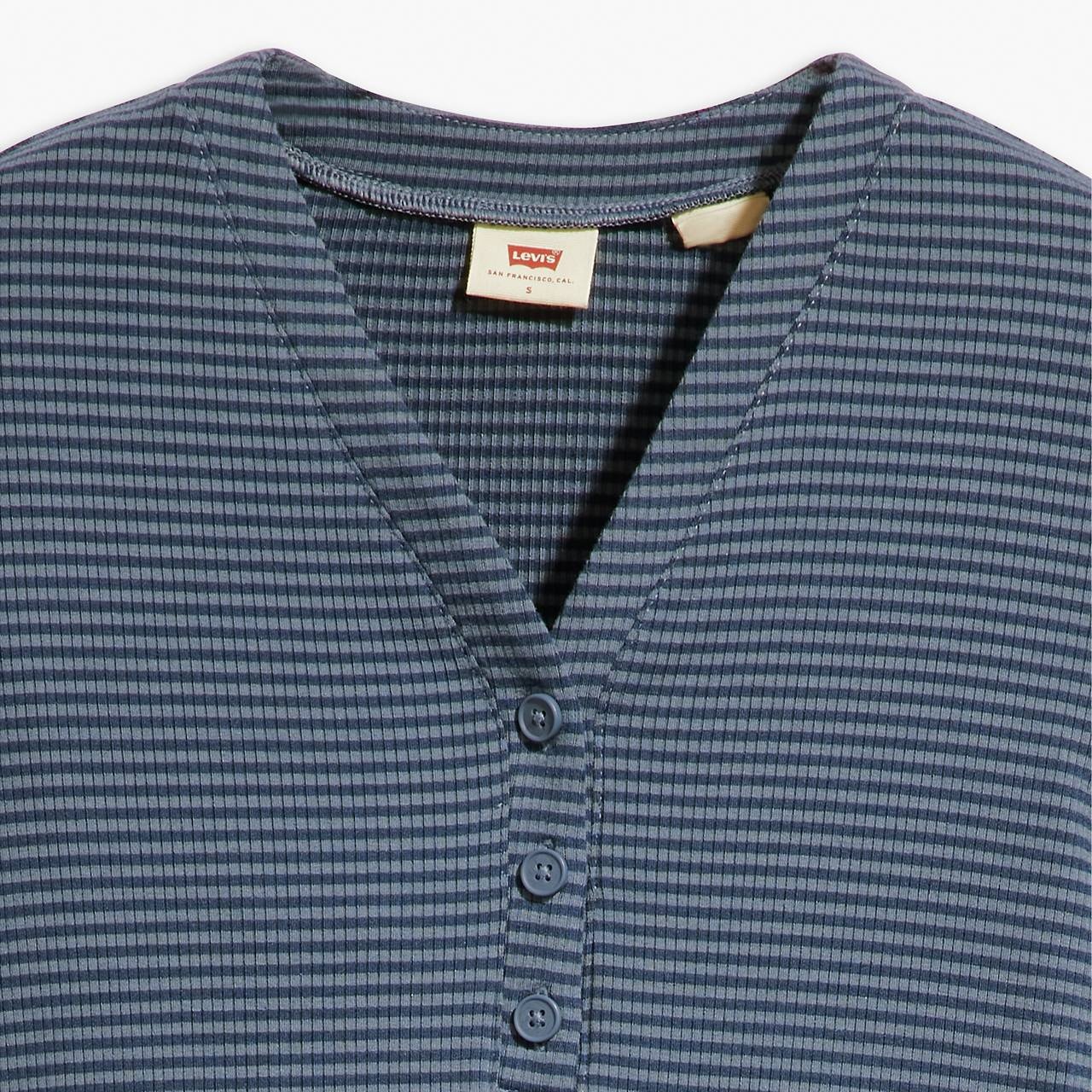 STRIPED DREAMY HENLEY SHIRT - 6