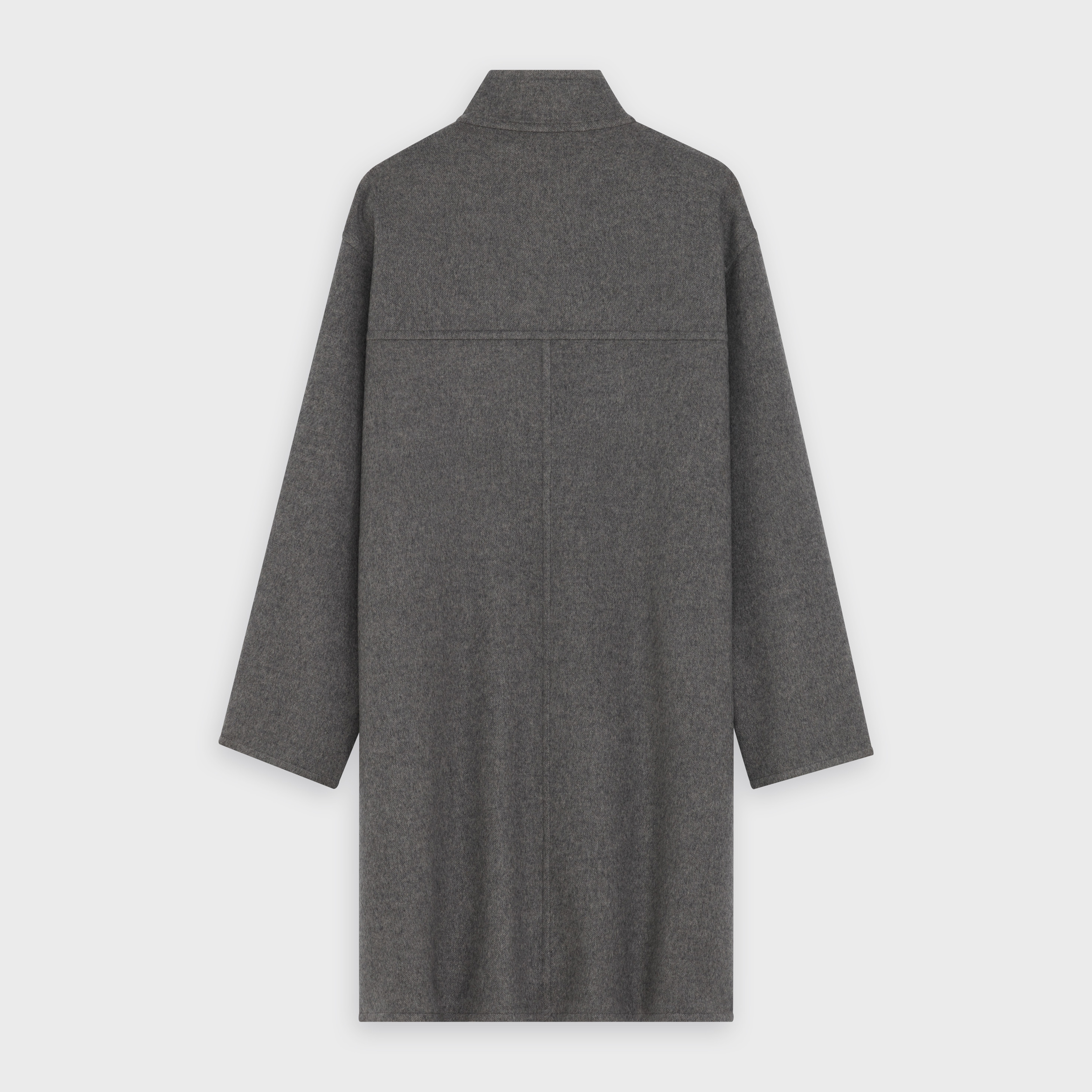 WRAP COAT IN CASHMERE - 2