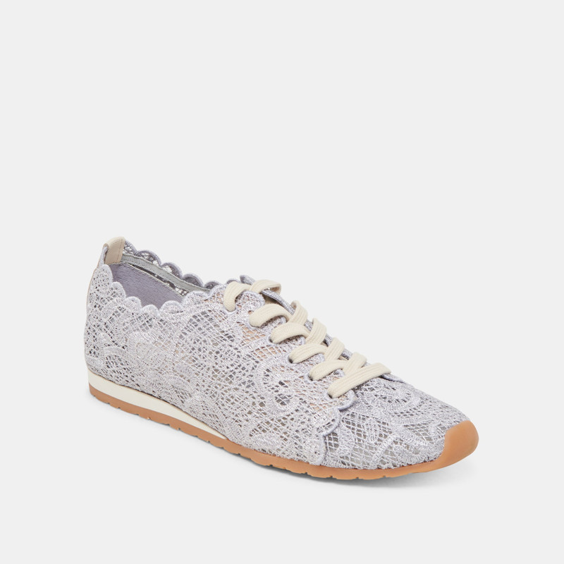DAYANA SNEAKERS DUSTY BLUE LACE 3