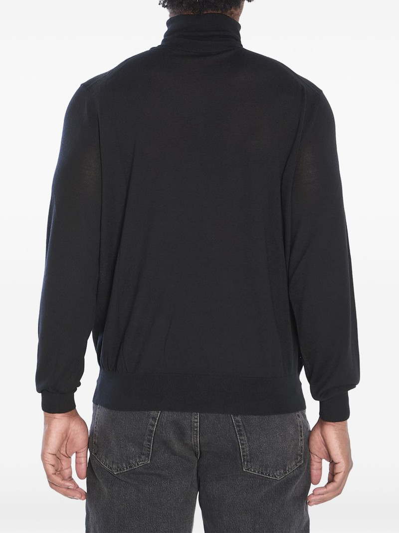 SAINT LAURENT turtleneck wool sweater outlook