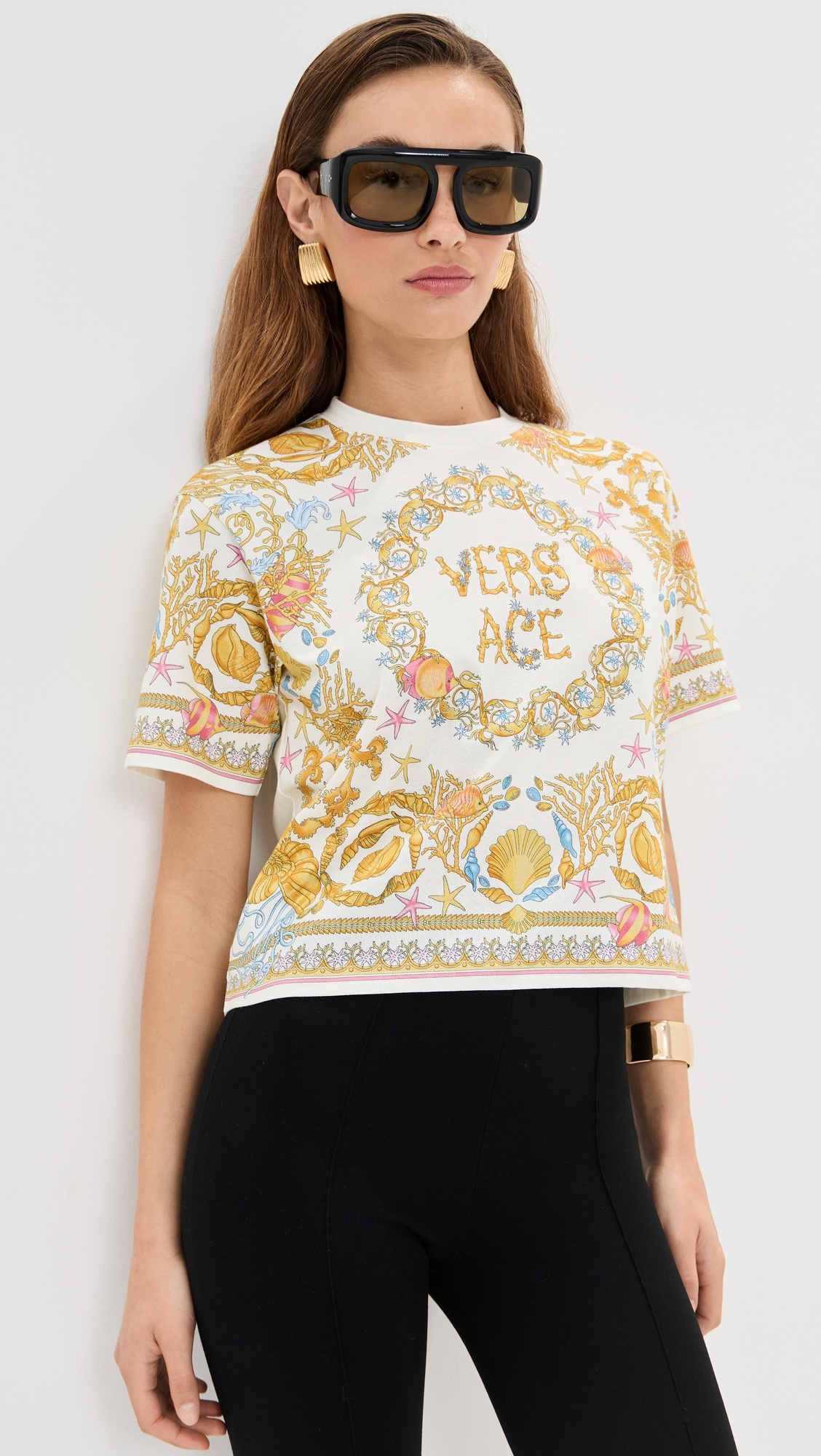 Barocco Underwater Print T-Shirt - 6