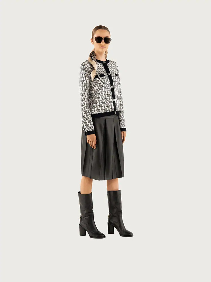 FERRAGAMO GANCIO S KNITTED JACKET outlook