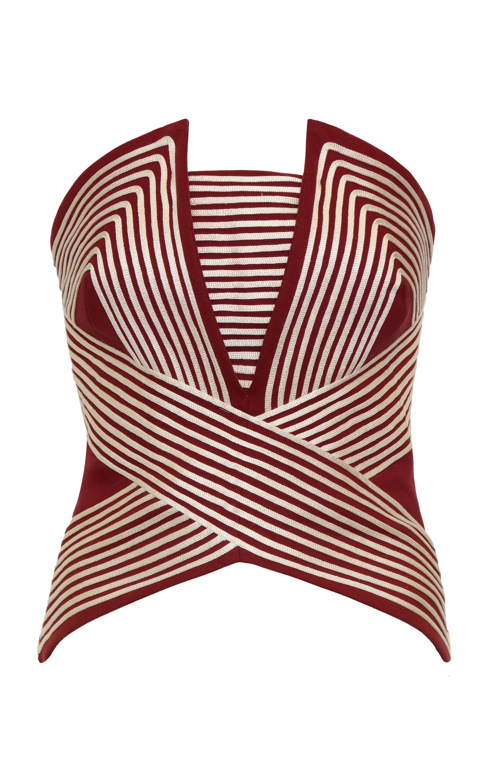 Sombra Clara Embroidered Top red - 1