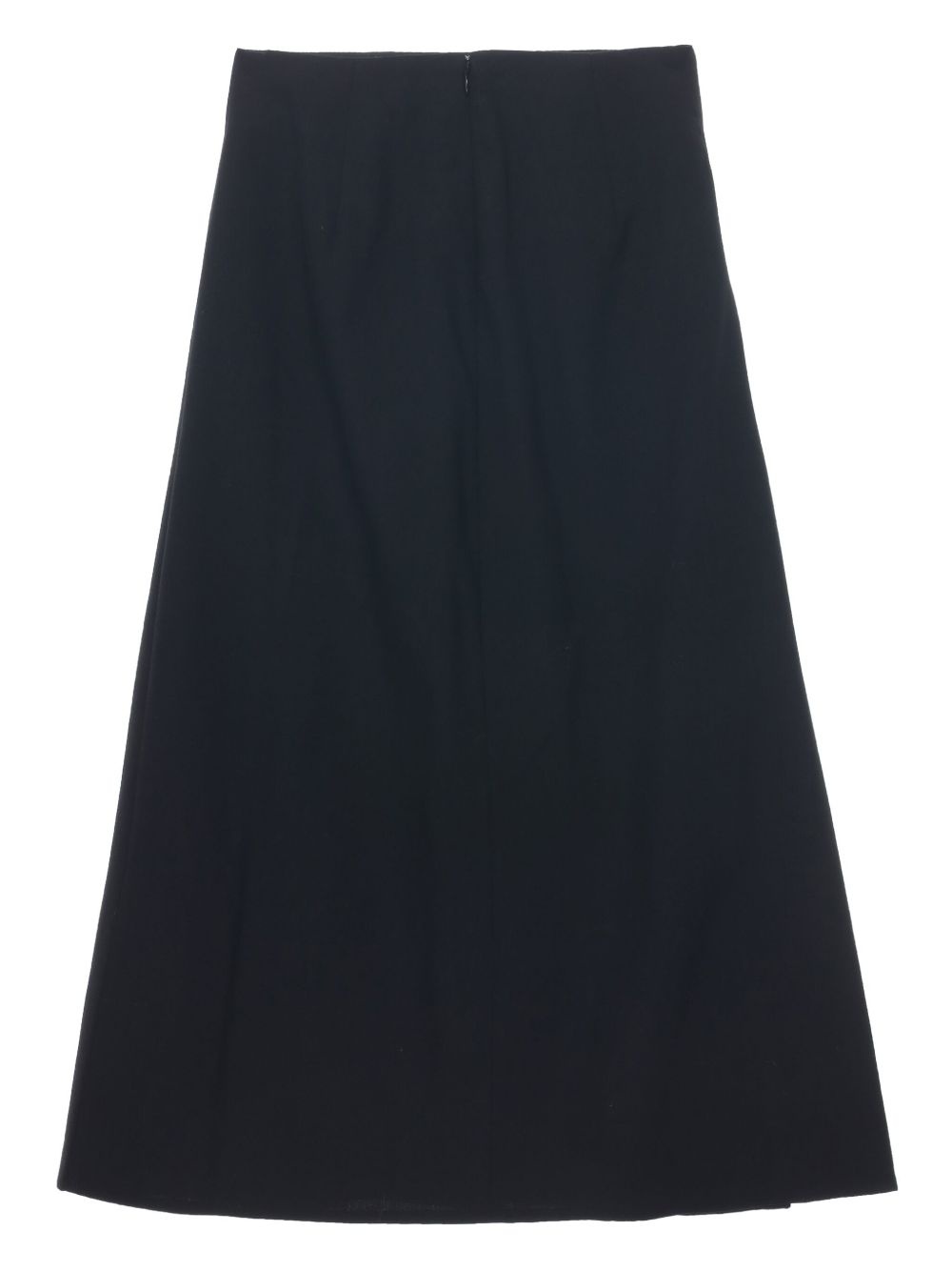 pleated asymmetric skirt - 6
