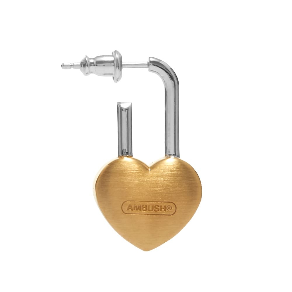 Ambush Women's Heart Padlock Charm Necklace