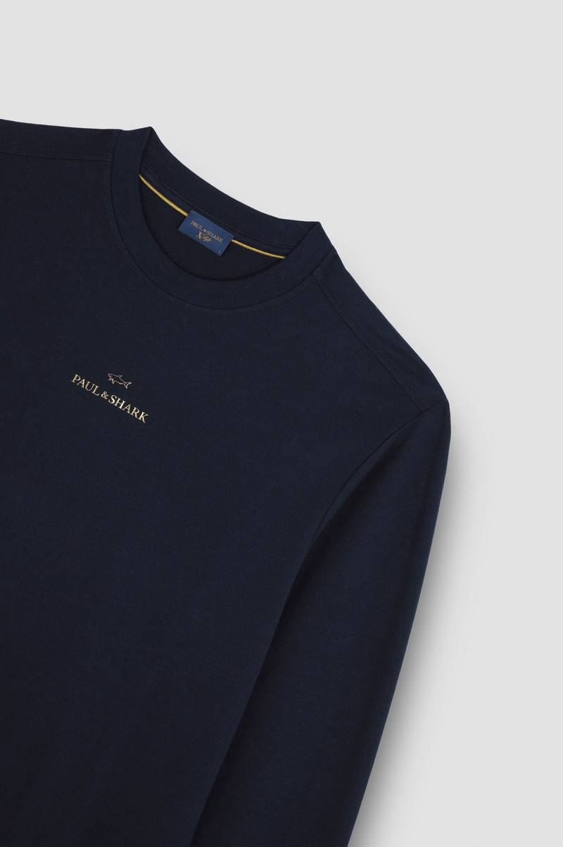 X-SOFT COTTON SWEATSHIRT WITH LOGO PRINT 5