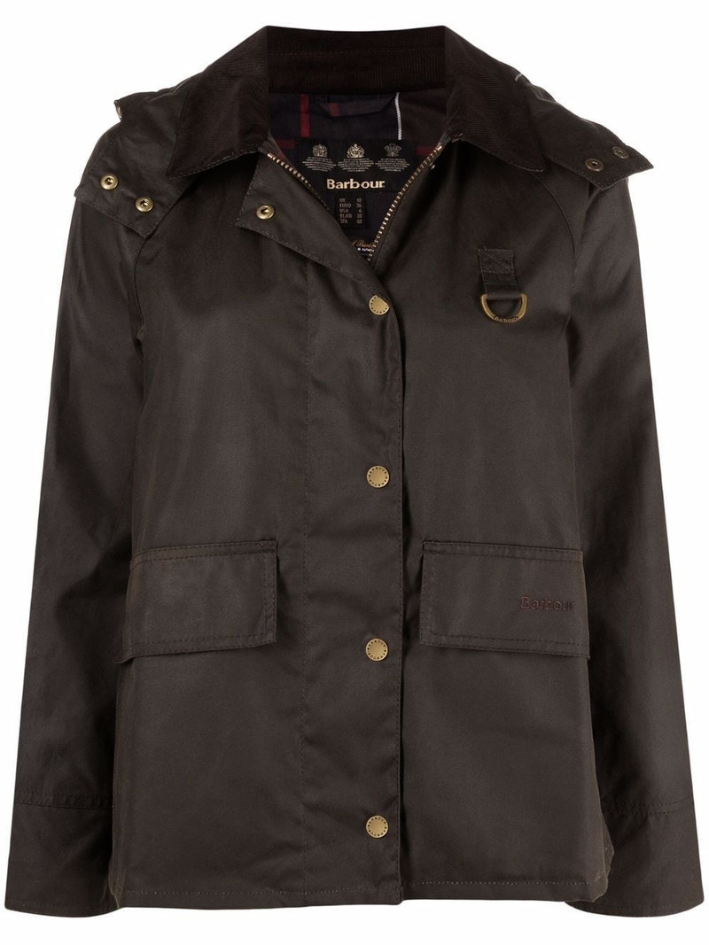 Avon wax-cotton hooded jacket 1