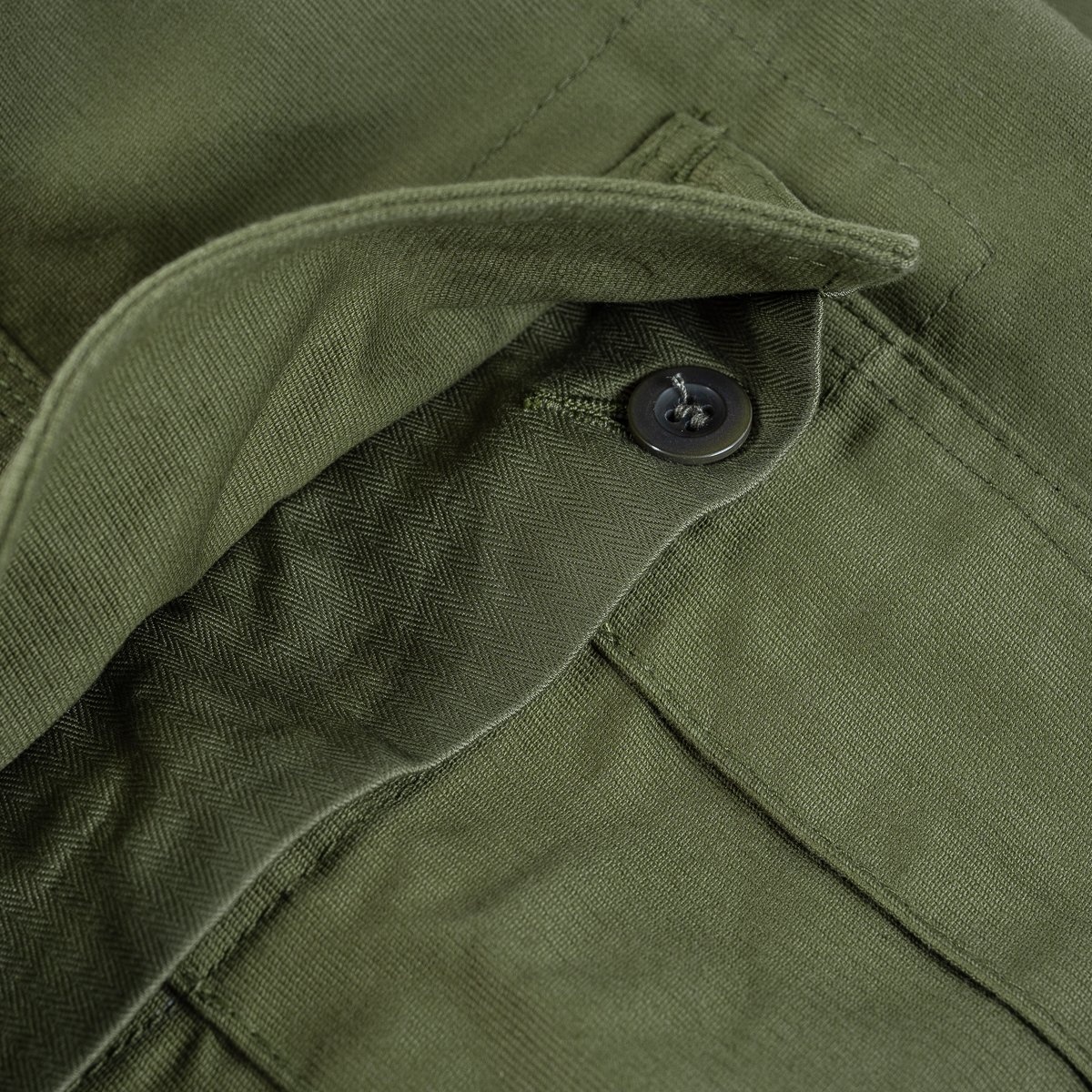 IH-738-GRN Whipcord Cargo Pants - Army Green - 12