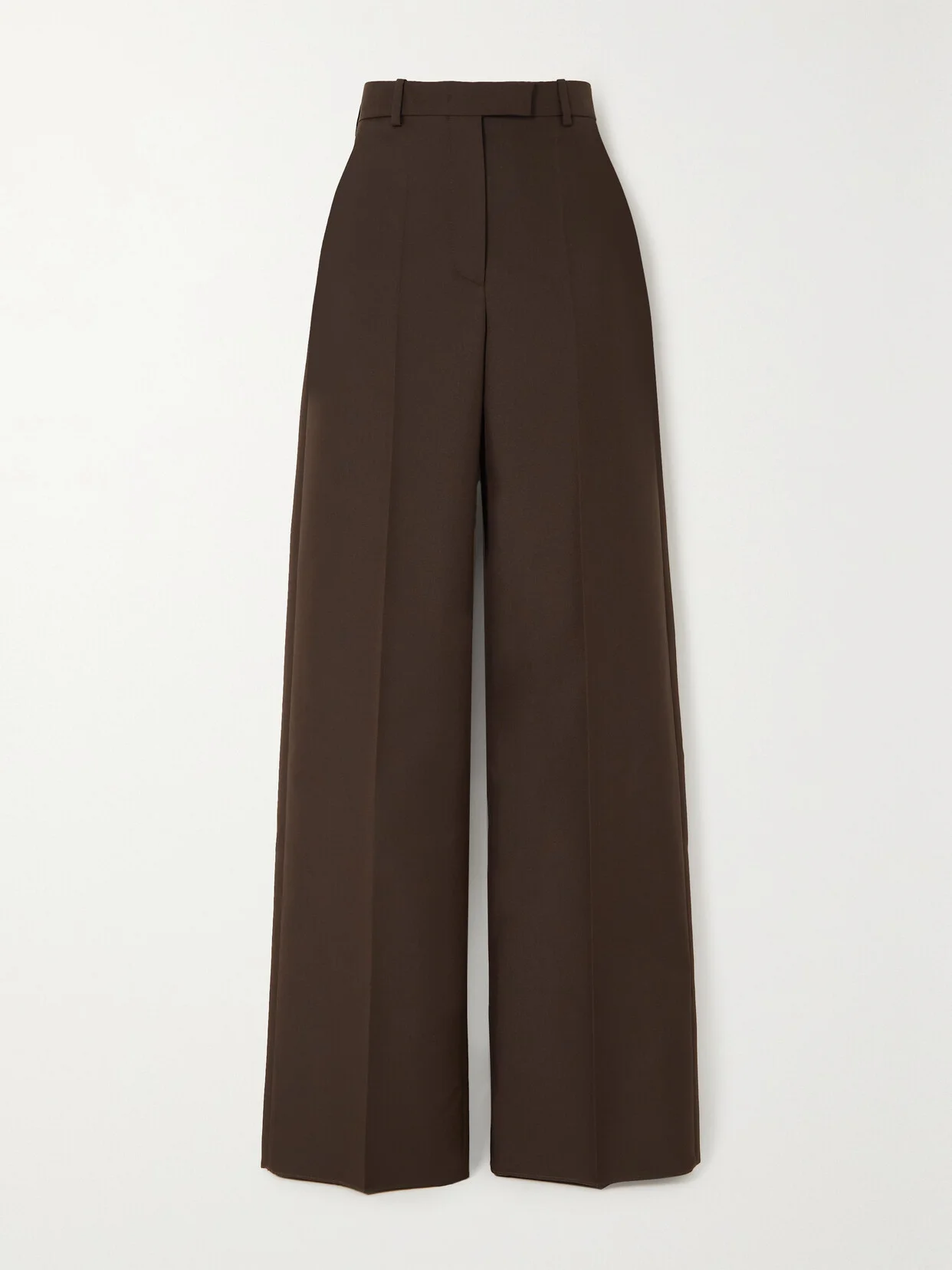 Wool Straight-leg Pants - 1