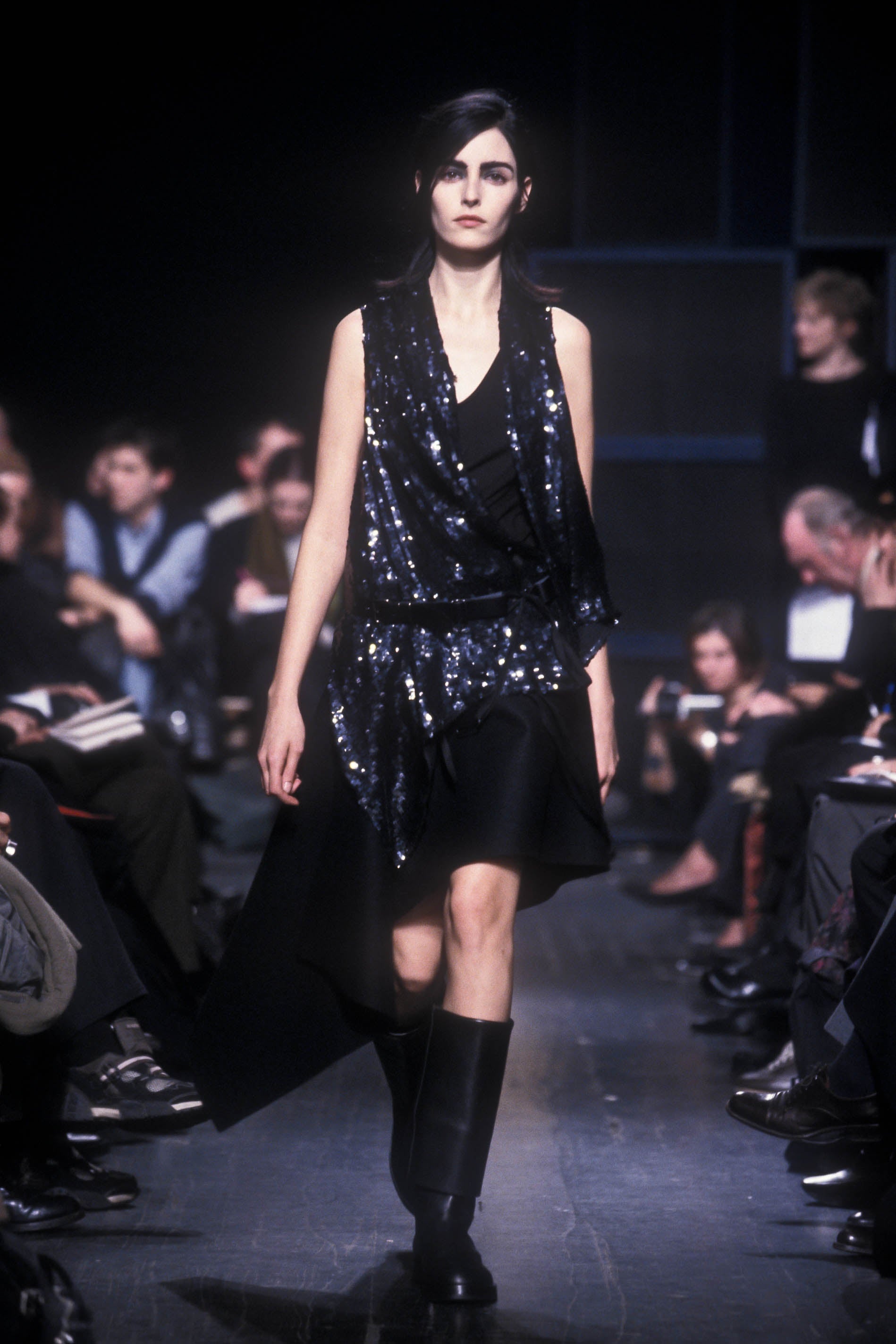 Ann Demeulemeester Fall 2000 Folded Thigh High Boot 43 - 4