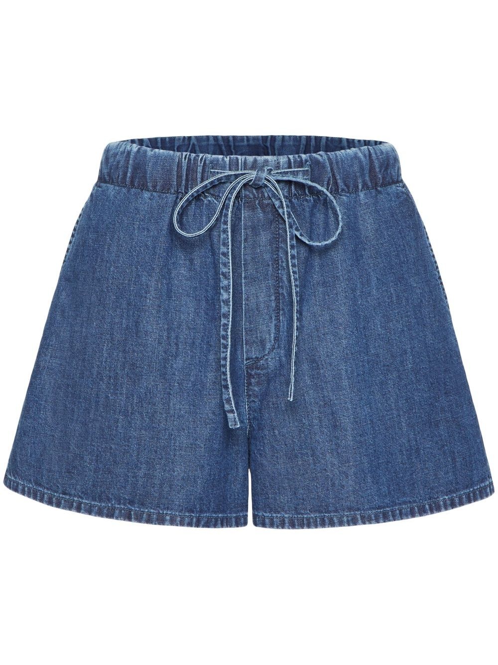 Denim cotton shorts - 1