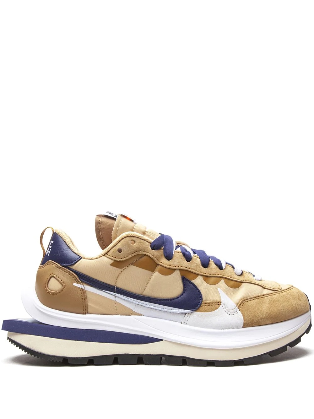 x sacai VaporWaffle "Tan Navy" sneakers - 1