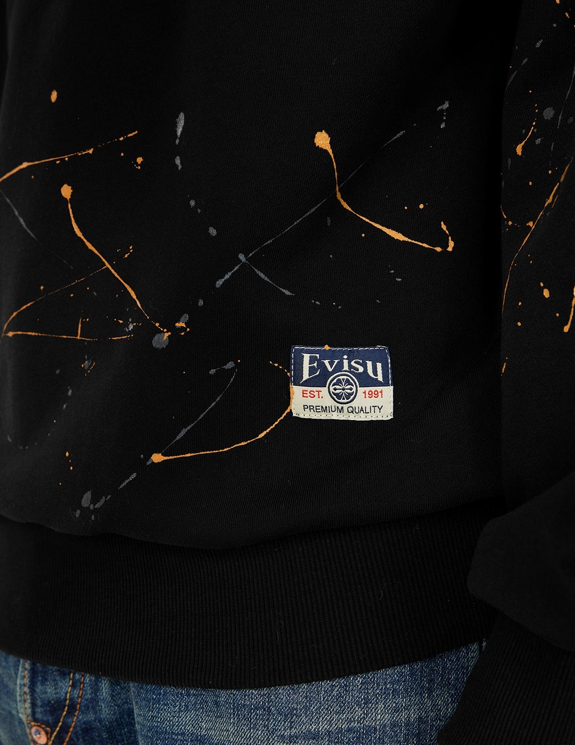 Logo and Seagull Print Relax Fit Sweatshirts - 8
