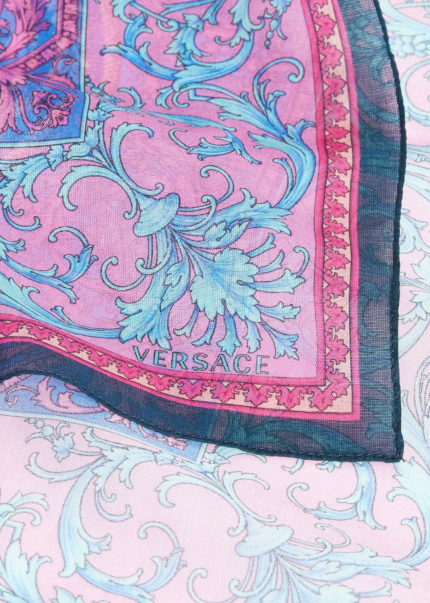 Le Pop Classique Print Silk Foulard - 3