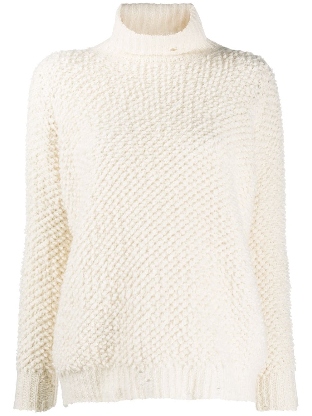 roll-neck chunky-knit jumper  - 1