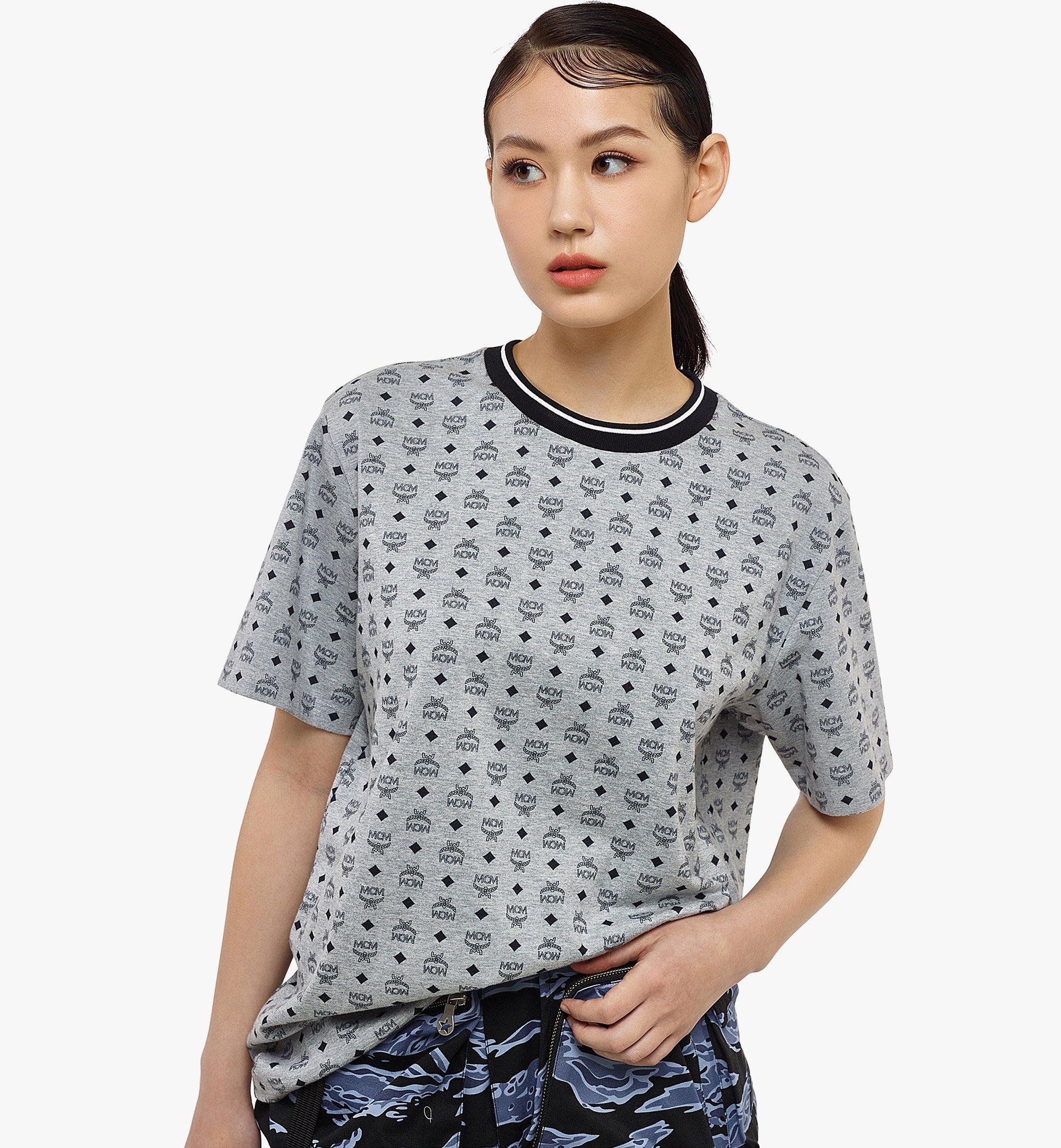 Men’s Visetos Monogram Print T-Shirt in Organic Cotton - 2