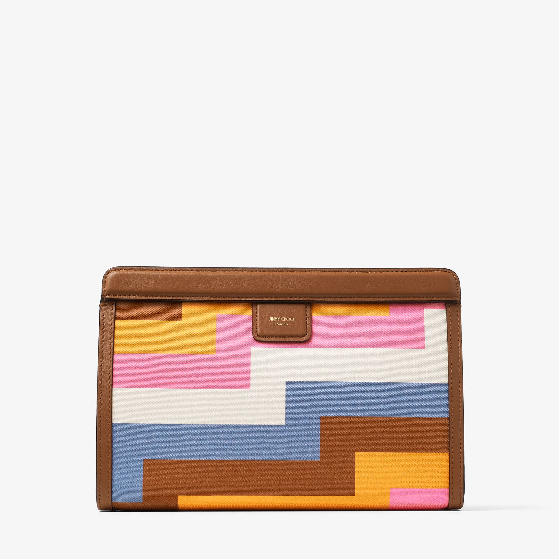 Avenue Pouch
Multi Avenue Print Canvas Pouch with Embroidered Logo - 6