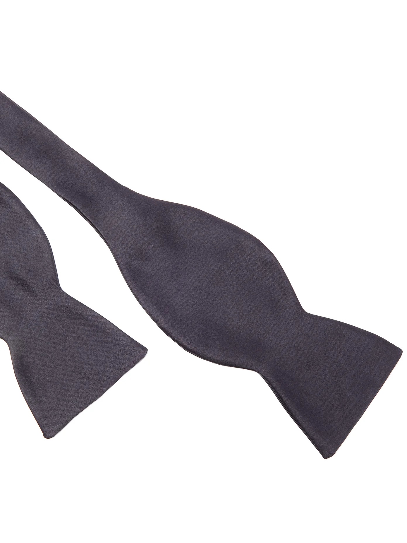 Silk-blend satin bow tie - 4