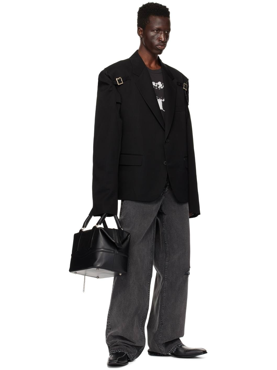 Black Bowling Bag - 4